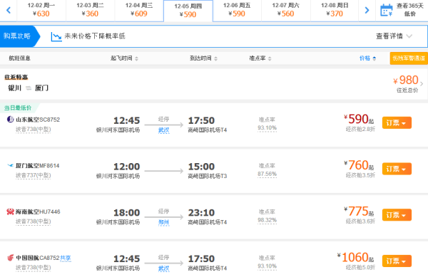 廈門有幾個飛機(jī)場